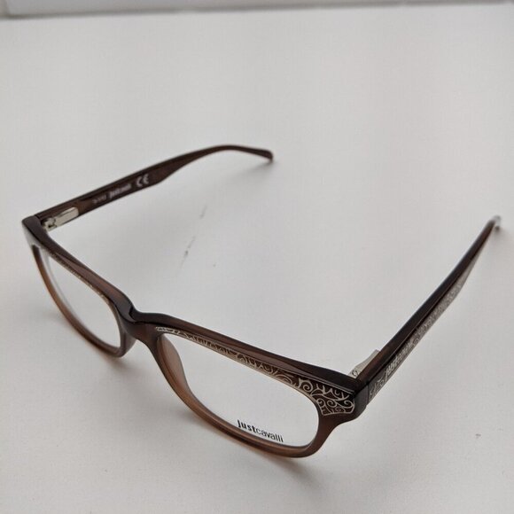 🕶️ Just Cavalli JC0467-048 Cat Eye Eyeglasses 52/16-140 / JLE226🕶️ - Picture 3 of 8